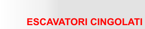 escavatori cingolati HITACHI