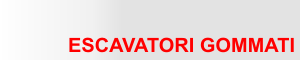 escavatori  gommati HITACHI