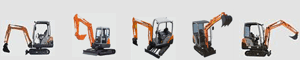 miniescavatori HITACHI