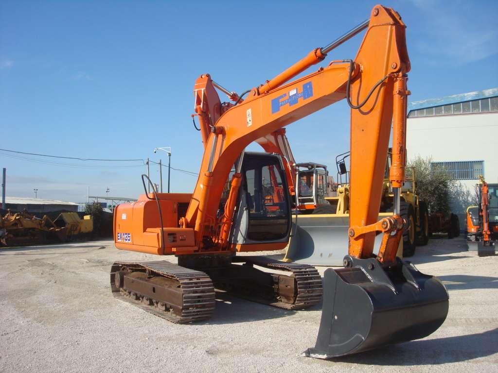 Escavatore cingolato Fiat Hitachi EX135